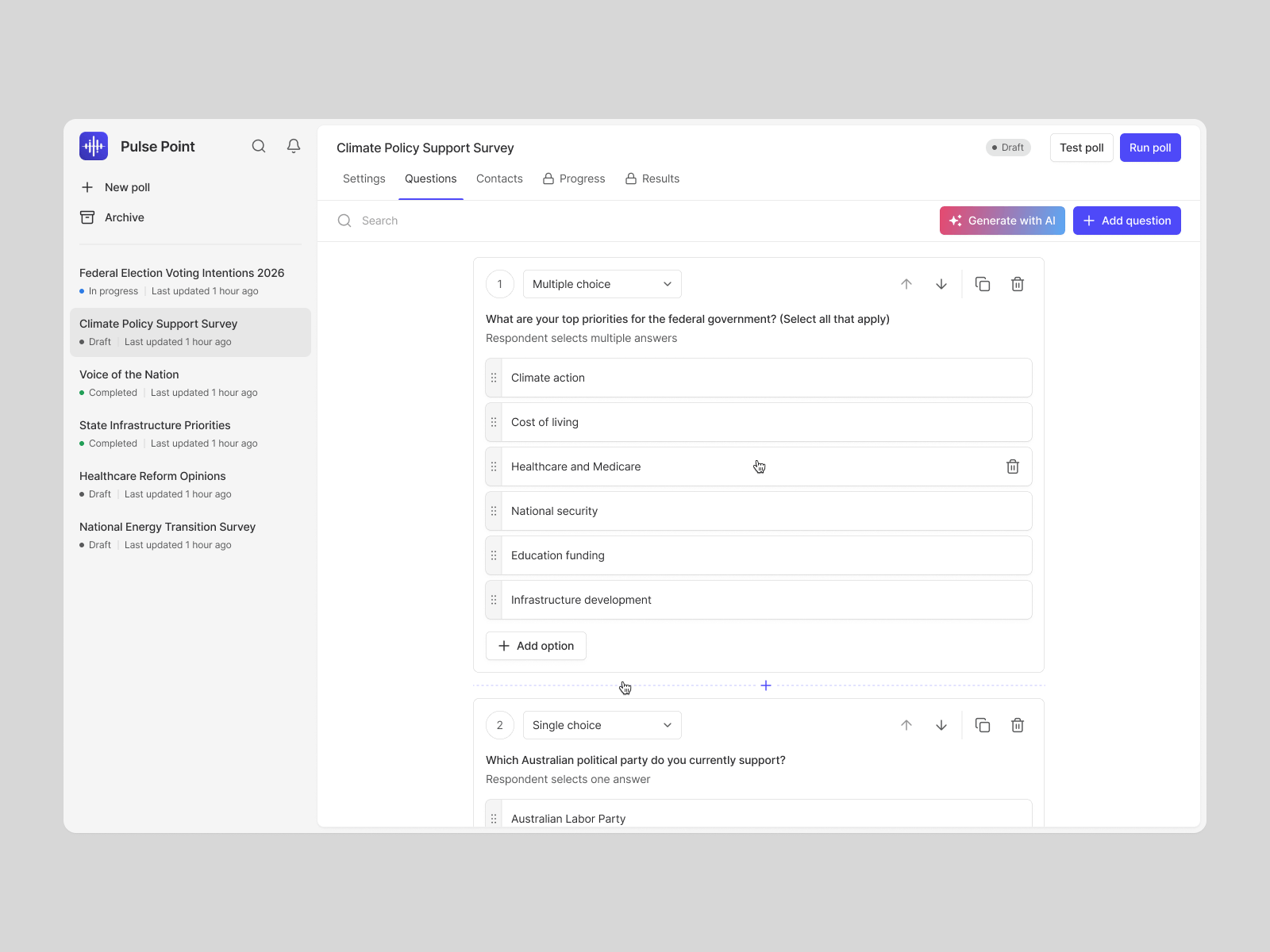Question Builder