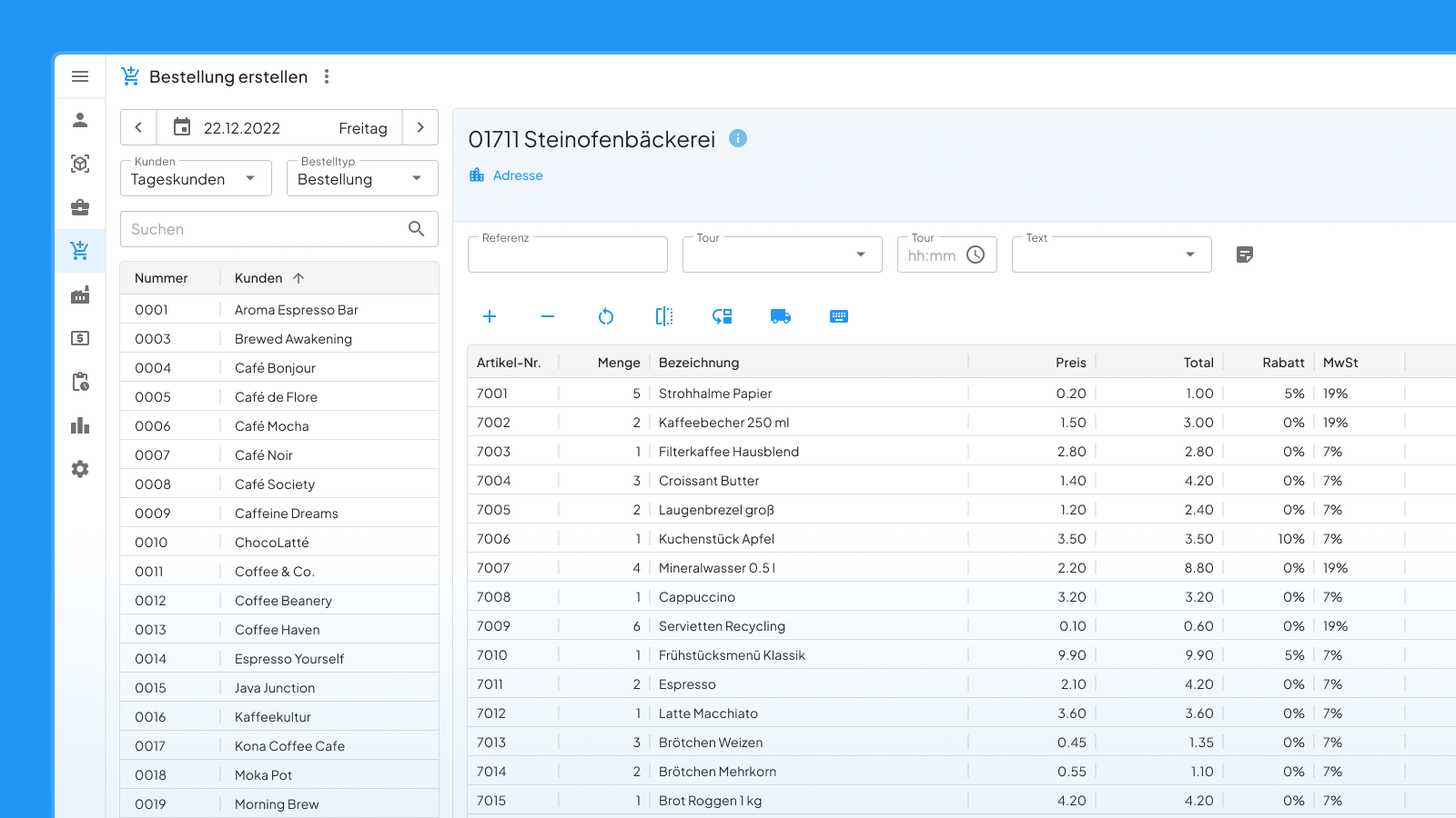 Wawi Dashboard